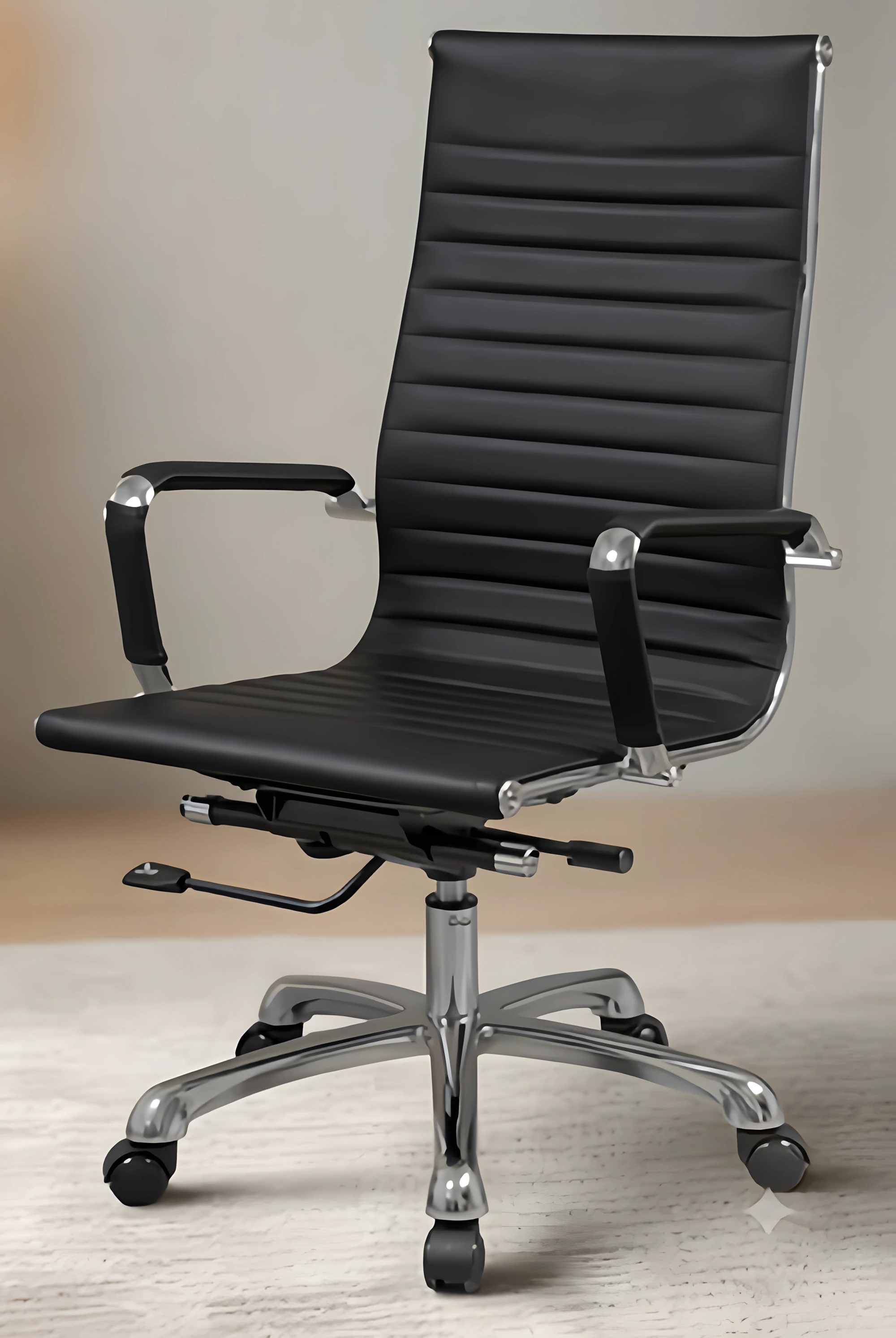 Sleek High Back Chair