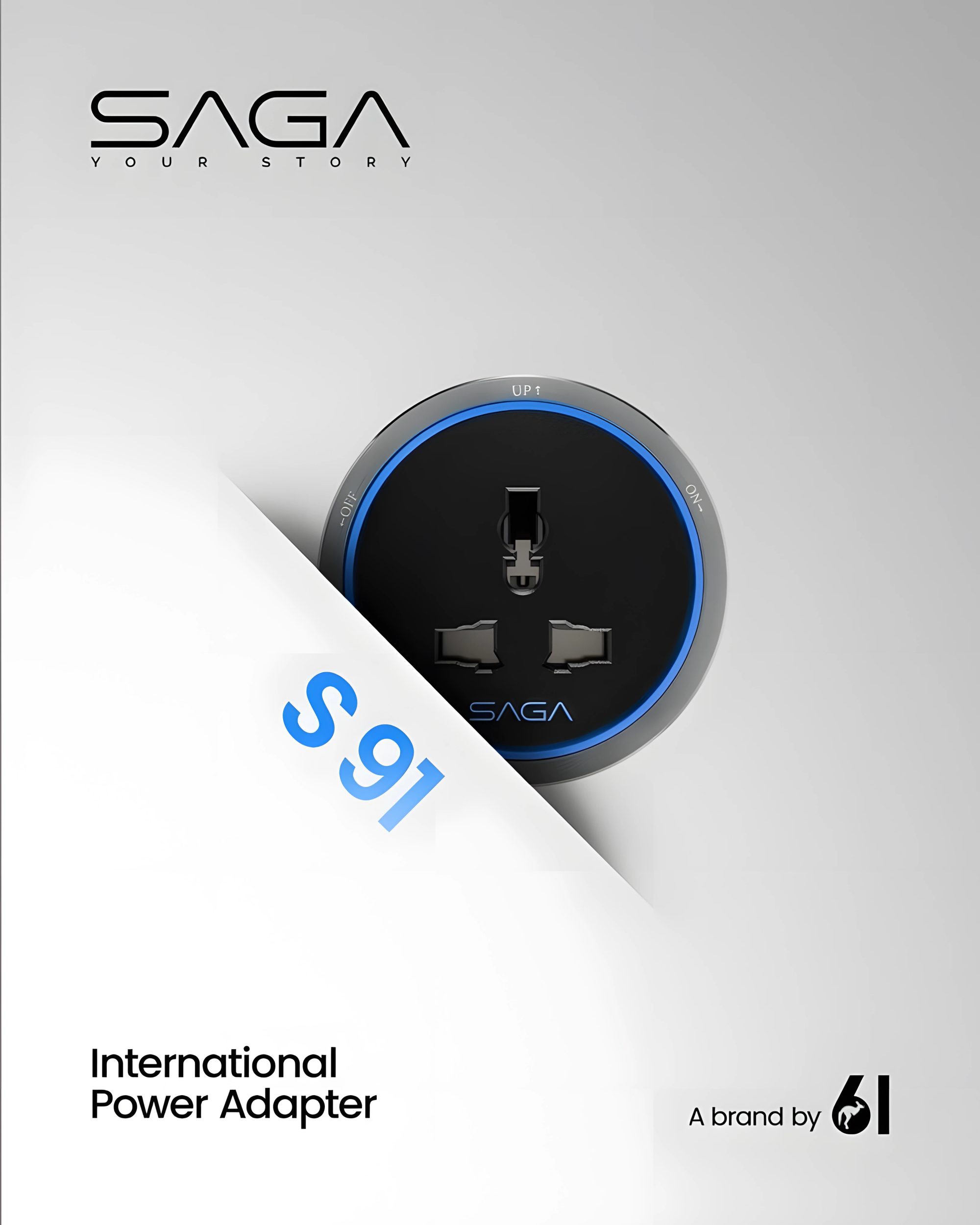 SAGA International Universal Adaptor (S91)