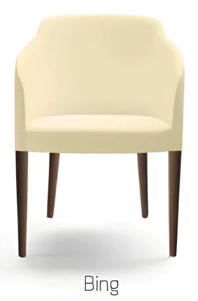 Upholstered Breakout/cafe Chair ("bing")