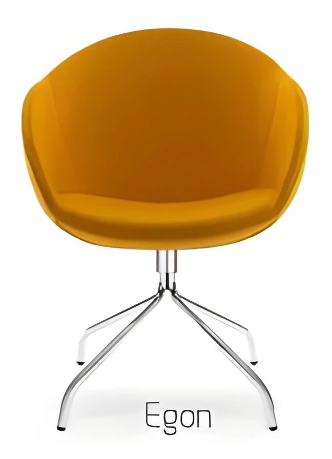 Upholstered Breakout/cafe Chair ("egon")