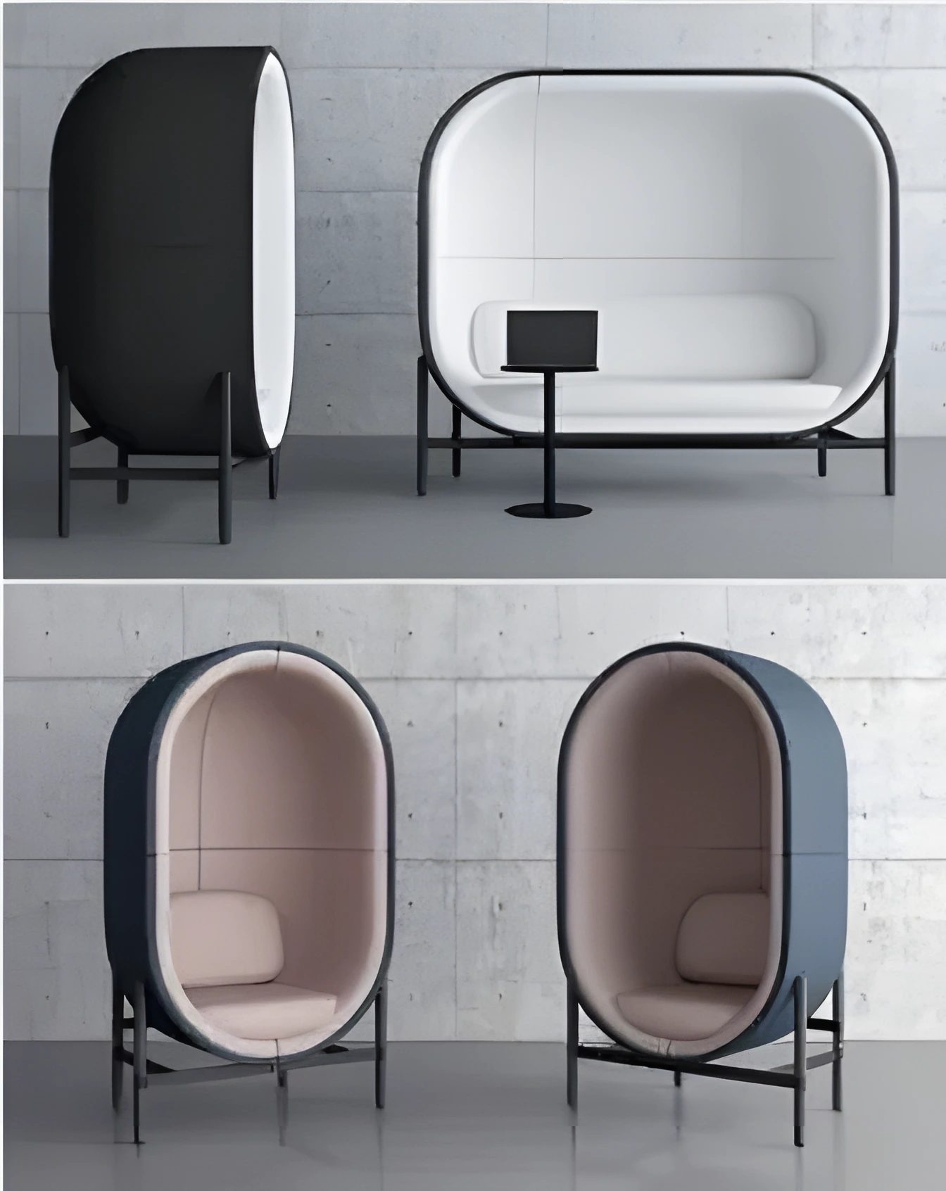 Upholstered Lounge/tub-style Chair